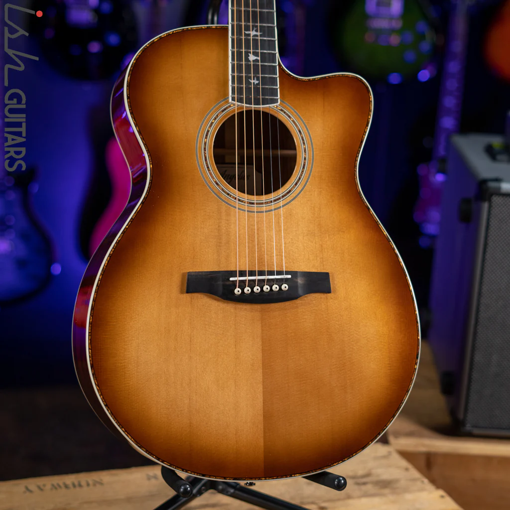 PRS Angelus A40E Acoustic-Electric Guitar Tobacco Sunburst