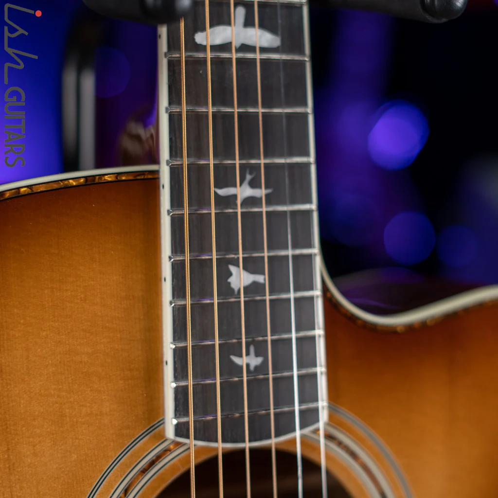 PRS Angelus A40E Acoustic-Electric Guitar Tobacco Sunburst - Image 5