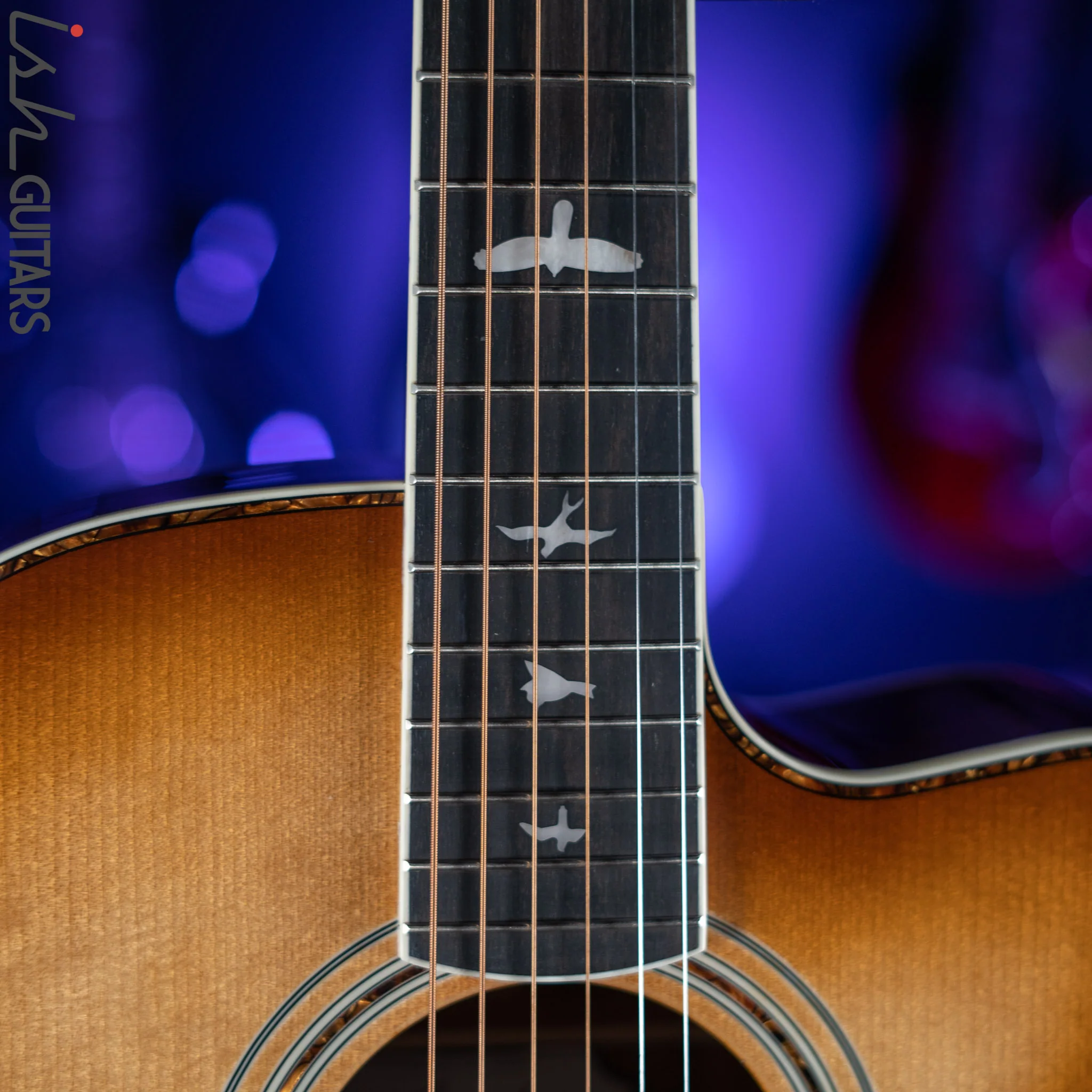 2021 PRS Angelus A40E Acoustic-Electric Guitar Tobacco Sunburst - Image 6