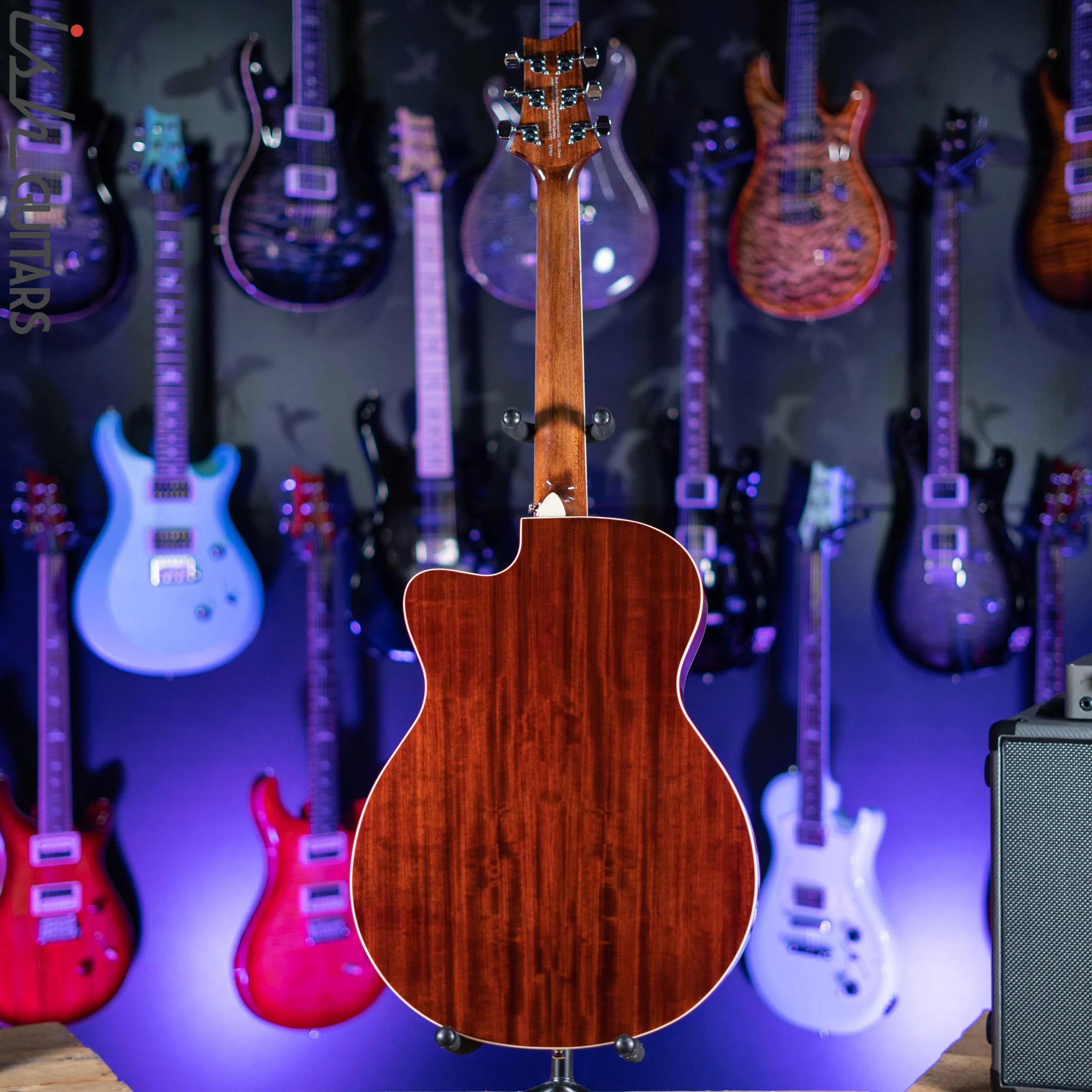 2021 PRS Angelus A40E Acoustic-Electric Guitar Tobacco Sunburst - Image 9