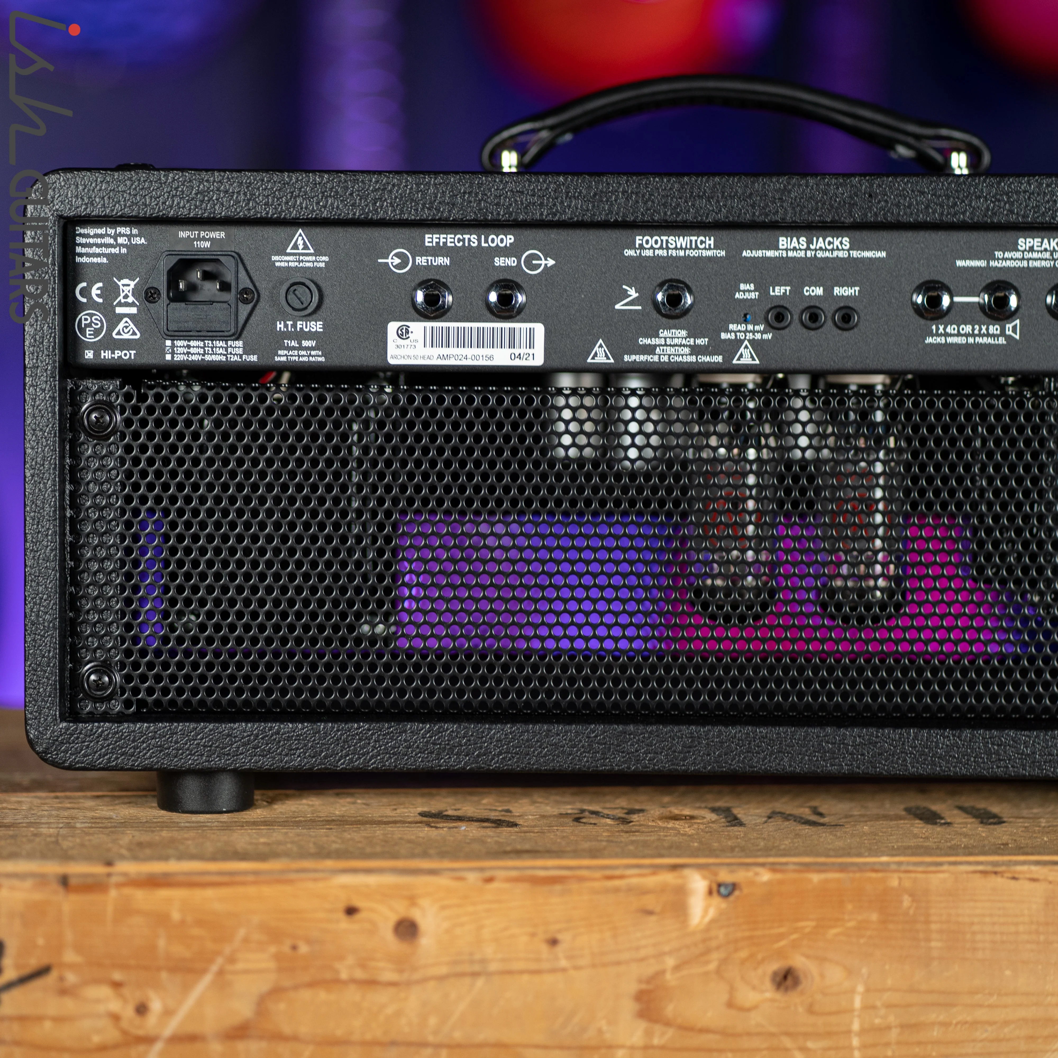 PRS Archon 50 50W Guitar Head Demo - Image 4