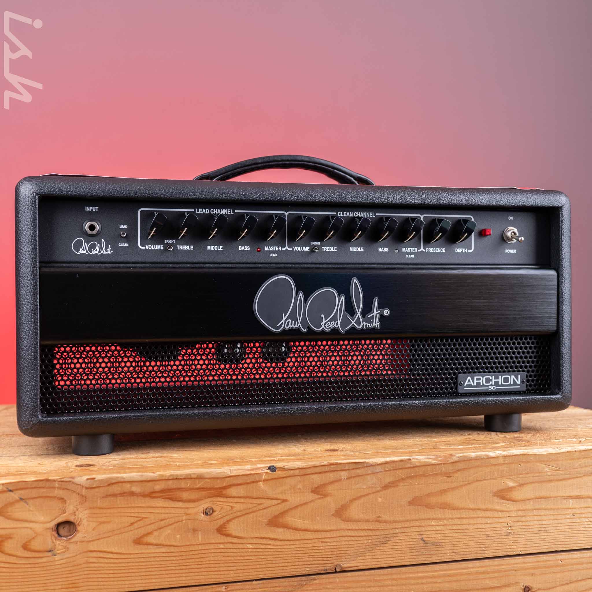 PRS Archon 50 50W Tube Amp Head Stealth Black Demo