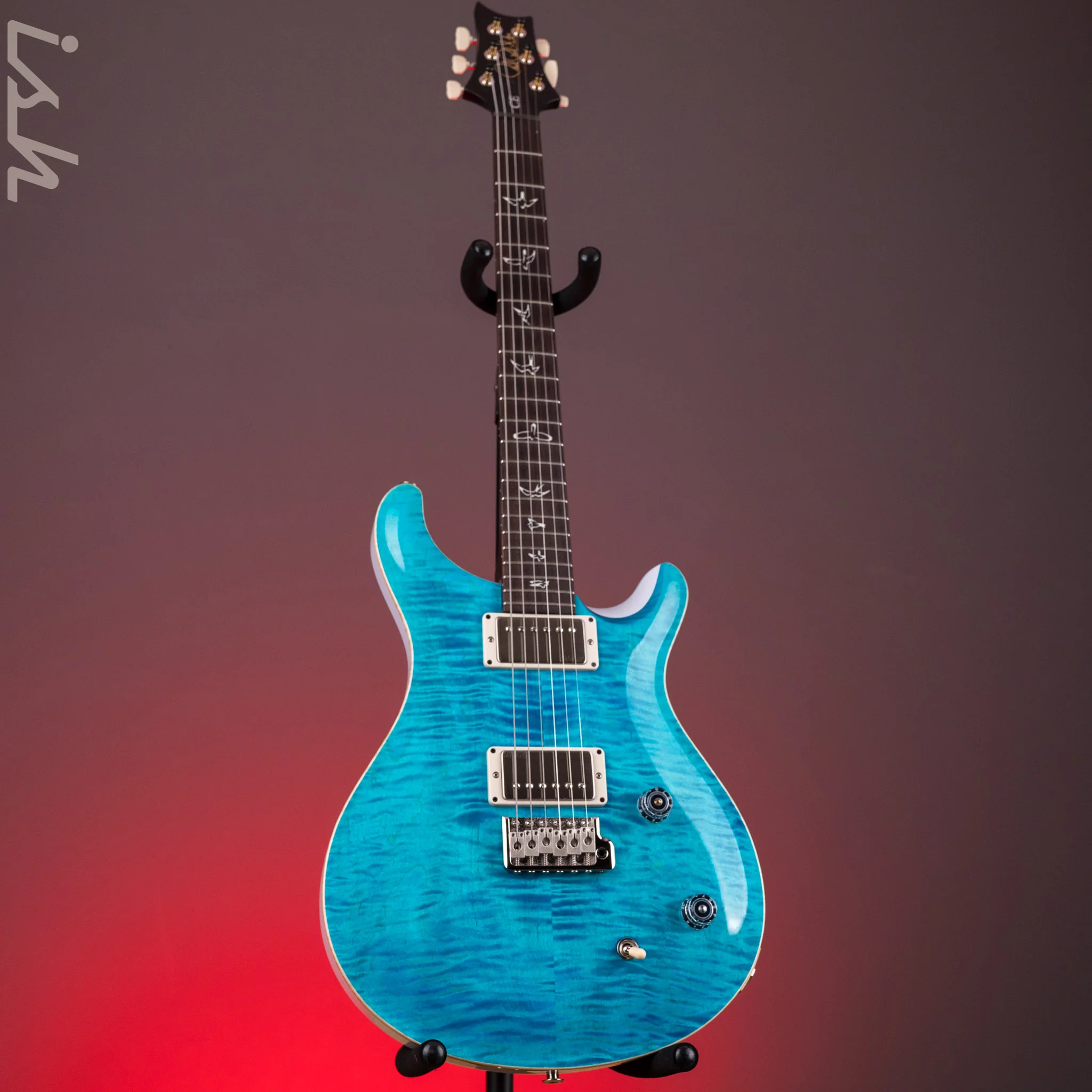 PRS CE 22 Blue Matteo w/ White Back Custom Color - Image 2