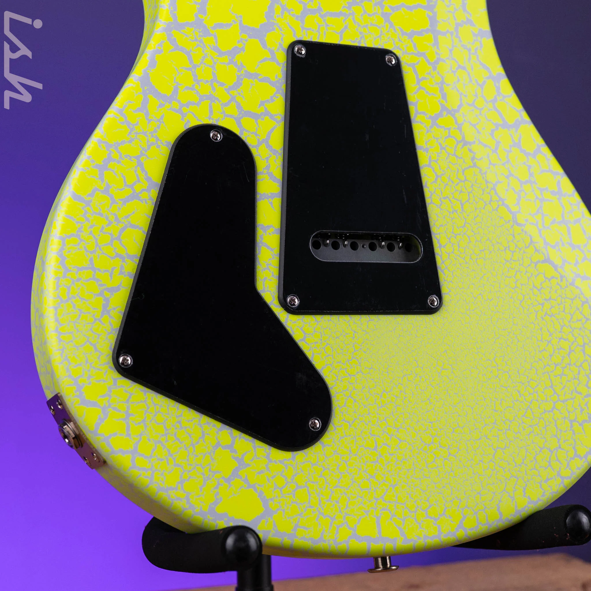 PRS CE 22 Neon Yellow Crackle Sprayer's Choice - Image 10