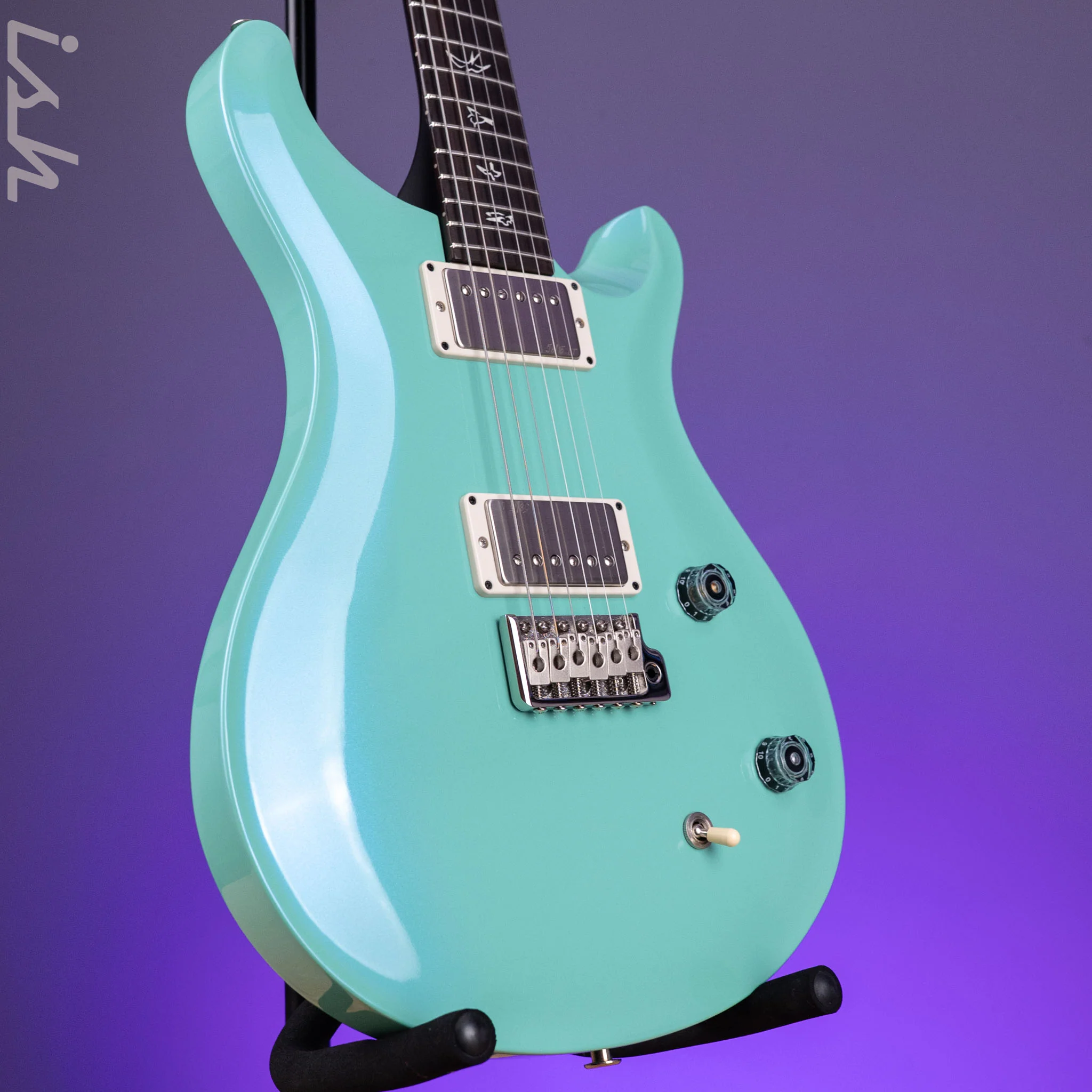 PRS CE 22 Powder Blue w/ Black Satin Neck - Image 3