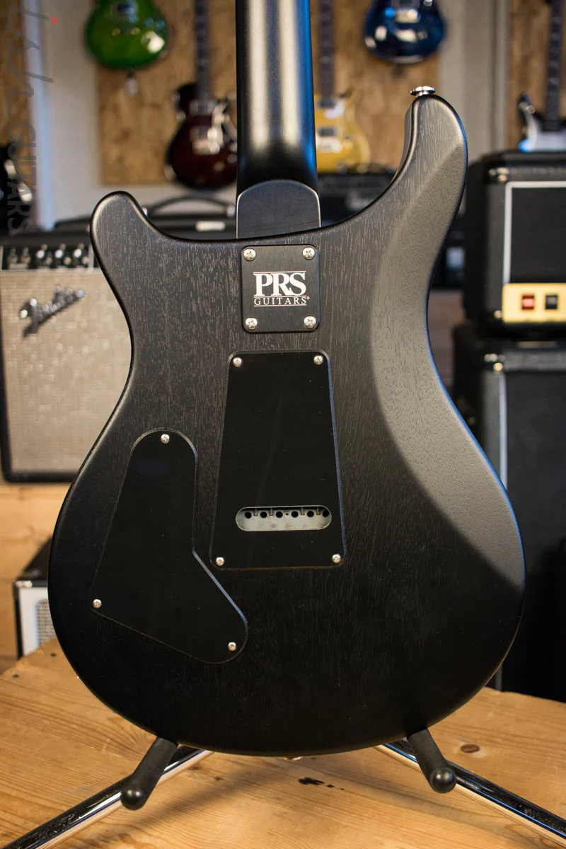 Paul Reed Smith PRS CE24 Satin Custom Color Satin Grey Black Electric Guitar - Image 7