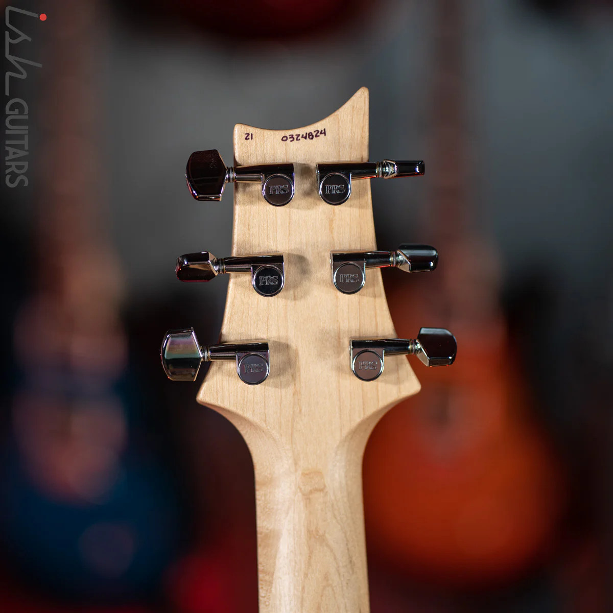 PRS CE 24 Charcoal Smoked Burst Electric Guitar - Image 11