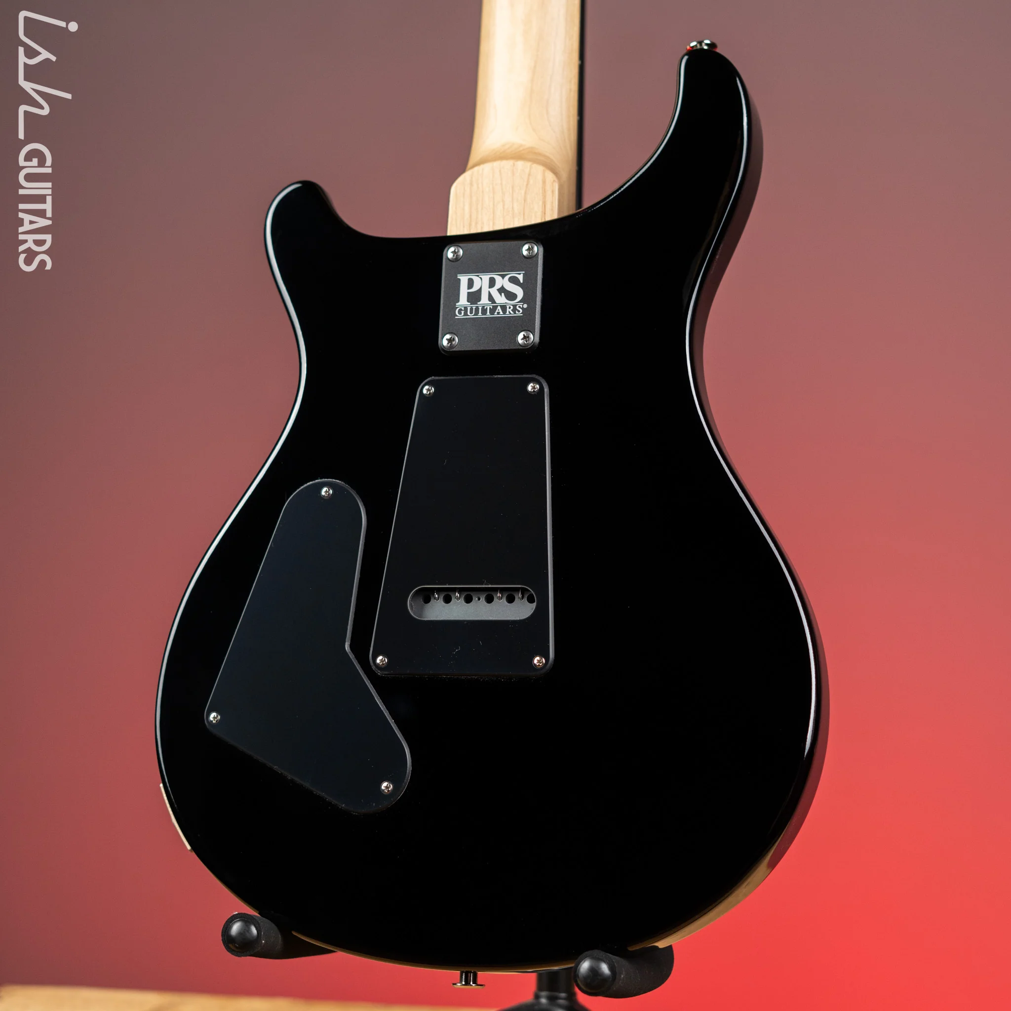 PRS CE 24 Custom Color Faded Purple Mist w/ Black Wrap Burst - Image 7