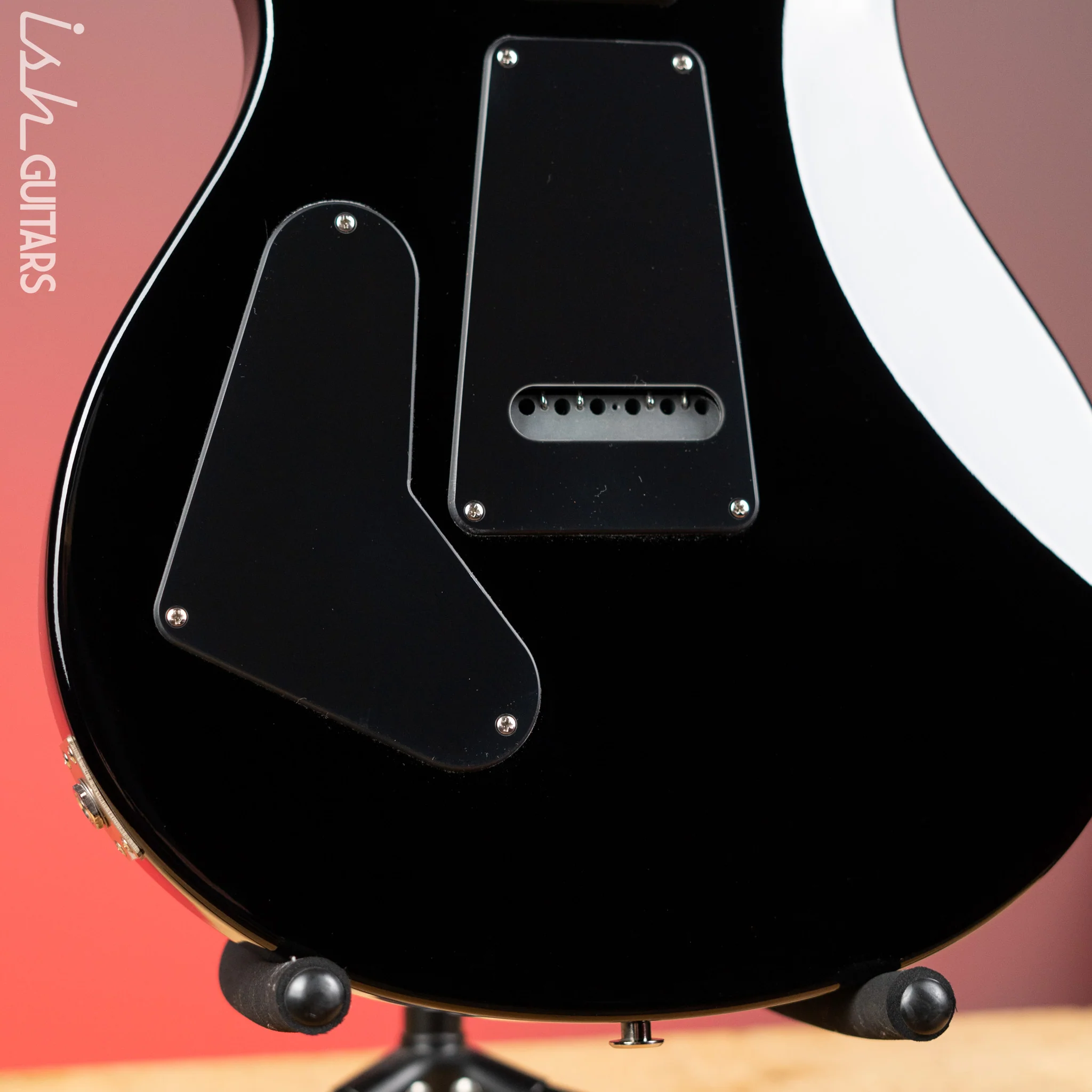 PRS CE 24 Custom Color Faded Purple Mist w/ Black Wrap Burst - Image 9