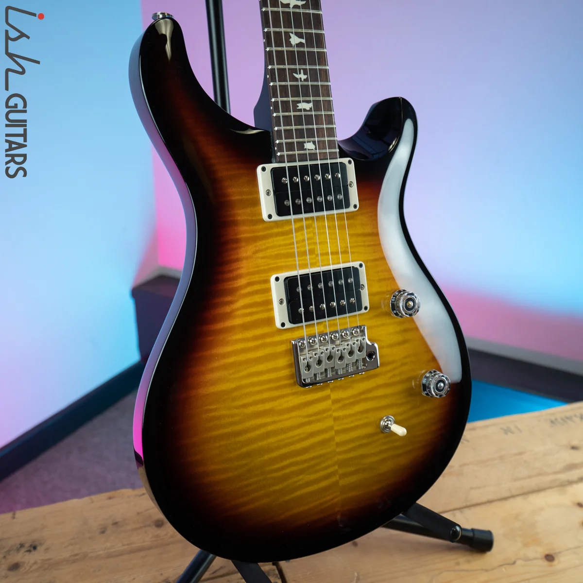 PRS CE 24 Custom Tri-Color Sunburst Wrap - Image 5