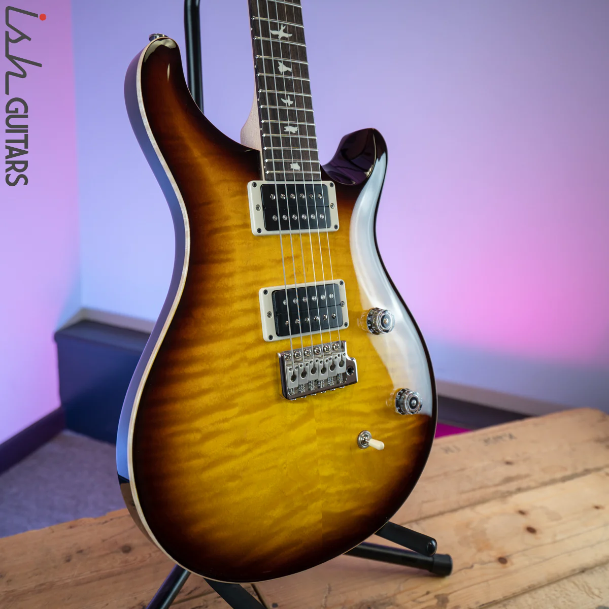 PRS CE 24 McCarty Tobacco Sunburst - Store Demo - Image 5