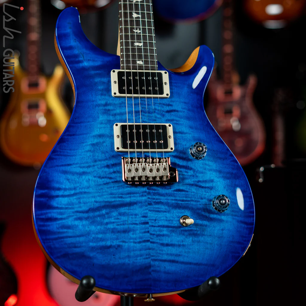 PRS CE 24 Electric Guitar Aquamarine w/ Natural Back