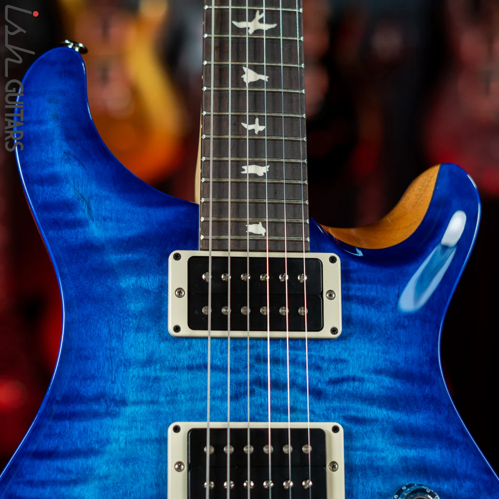 PRS CE 24 Electric Guitar Aquamarine w/ Natural Back - Image 2