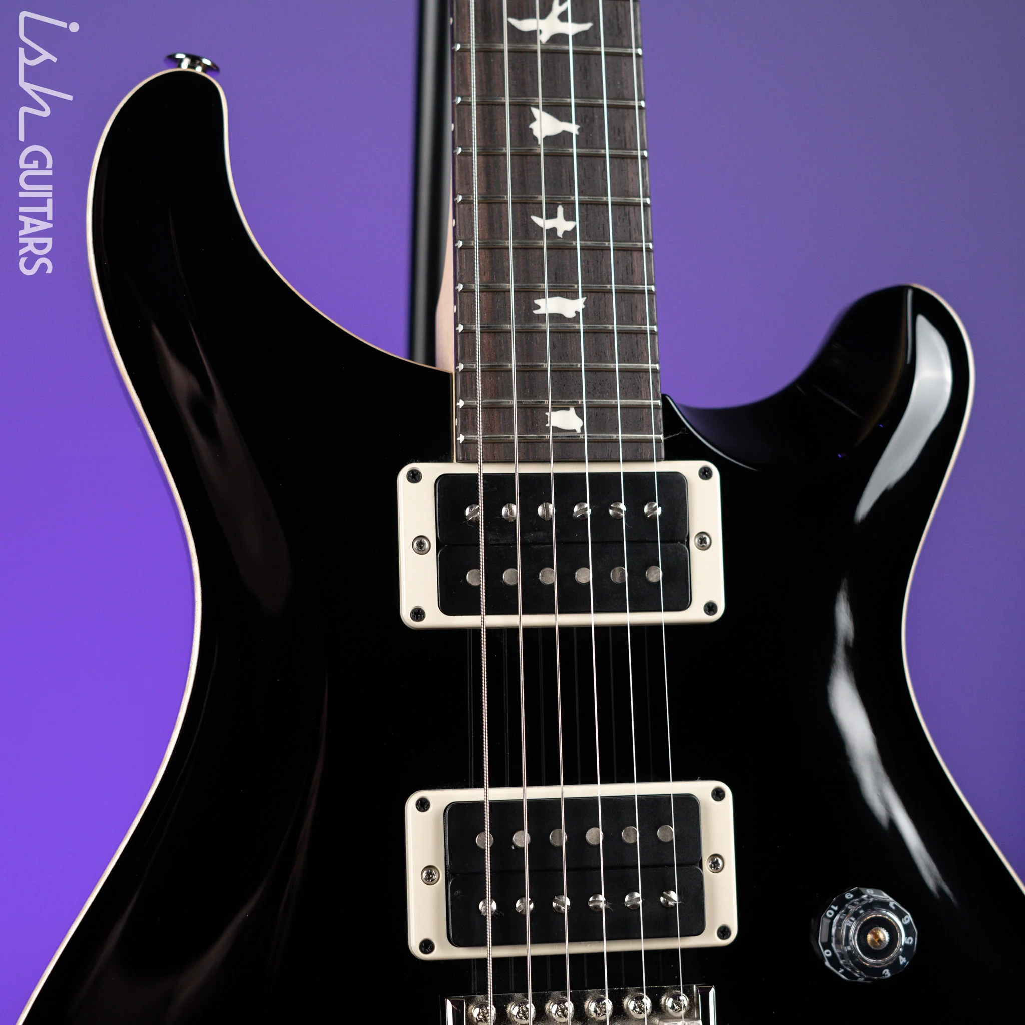 PRS CE 24 Electric Guitar Black - Image 3