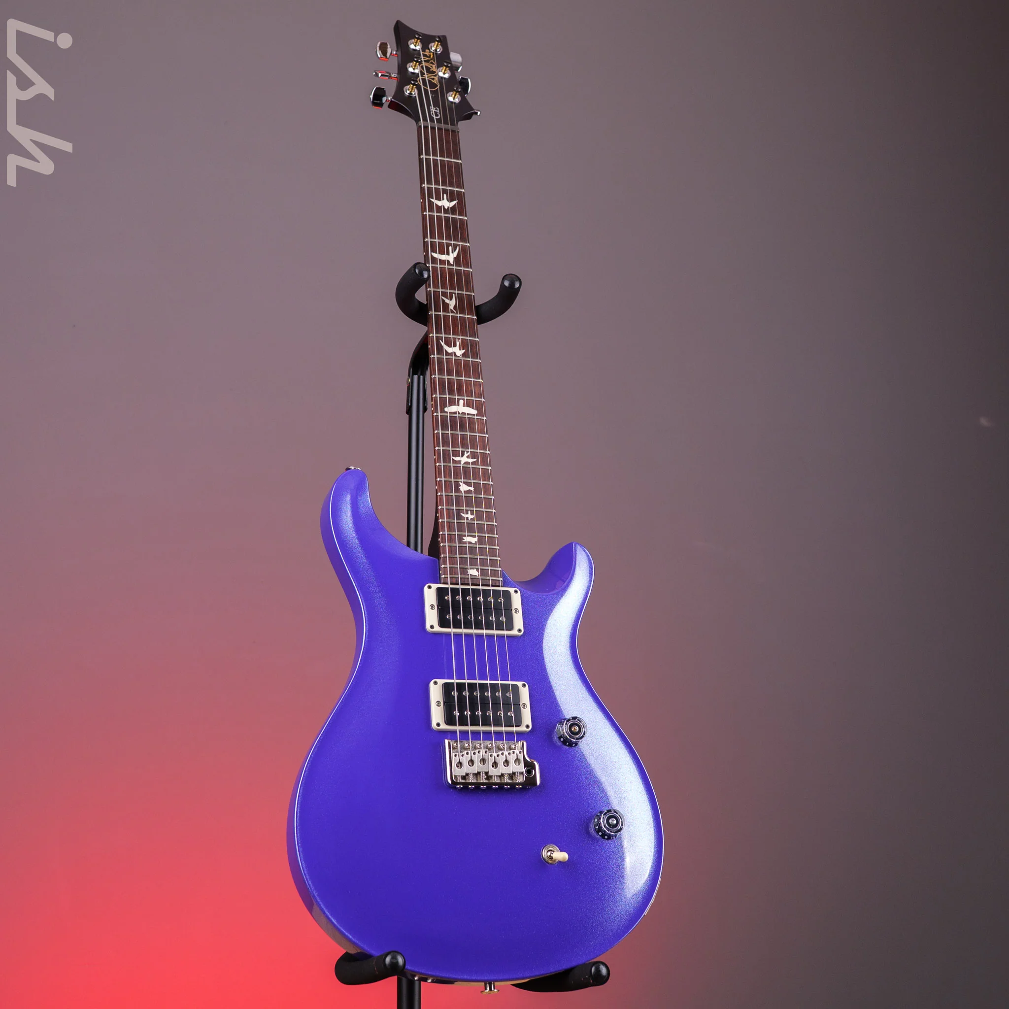 PRS CE 24 Electric Guitar Custom Metallic Purple - Image 2
