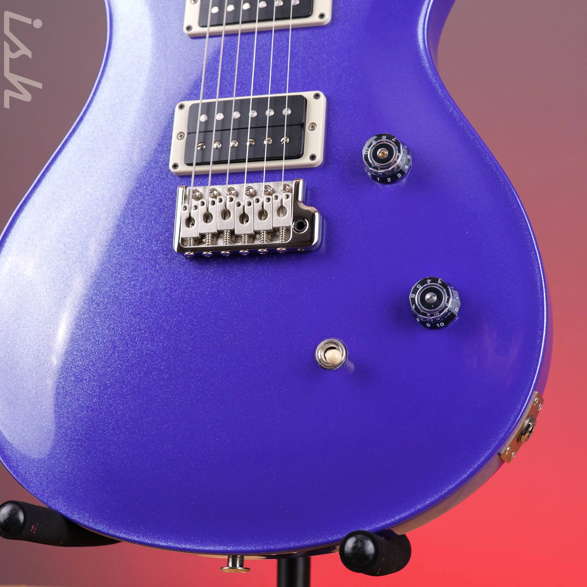 PRS CE 24 Electric Guitar Custom Metallic Purple - Image 5