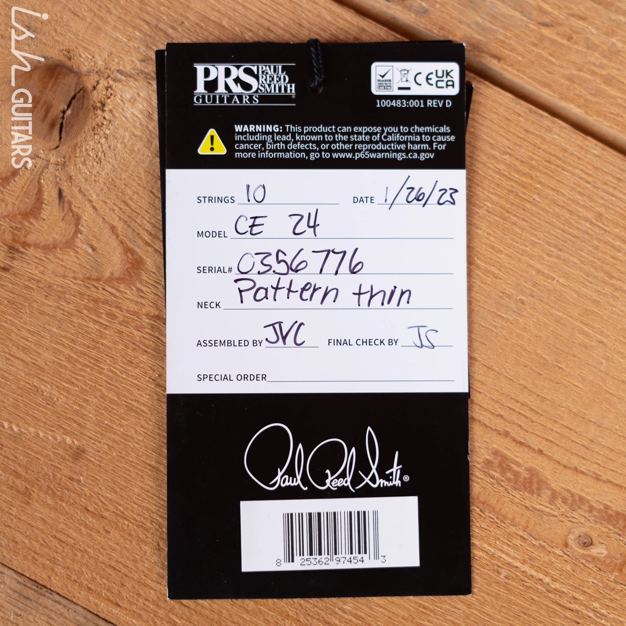 PRS CE 24 Electric Guitar Eriza Verde - Demo - Image 12