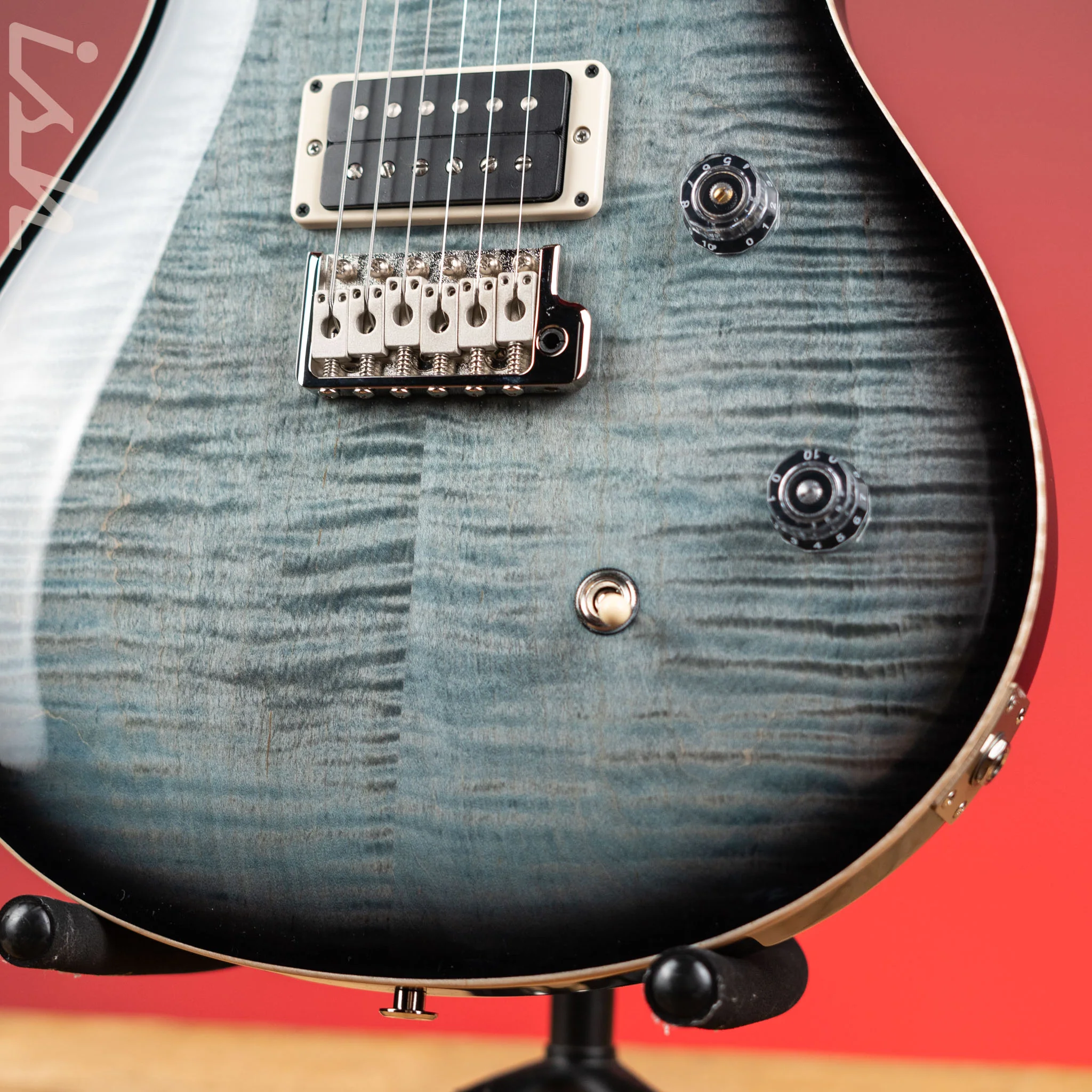 PRS CE 24 Electric Guitar Faded Blue Smokeburst - Image 4