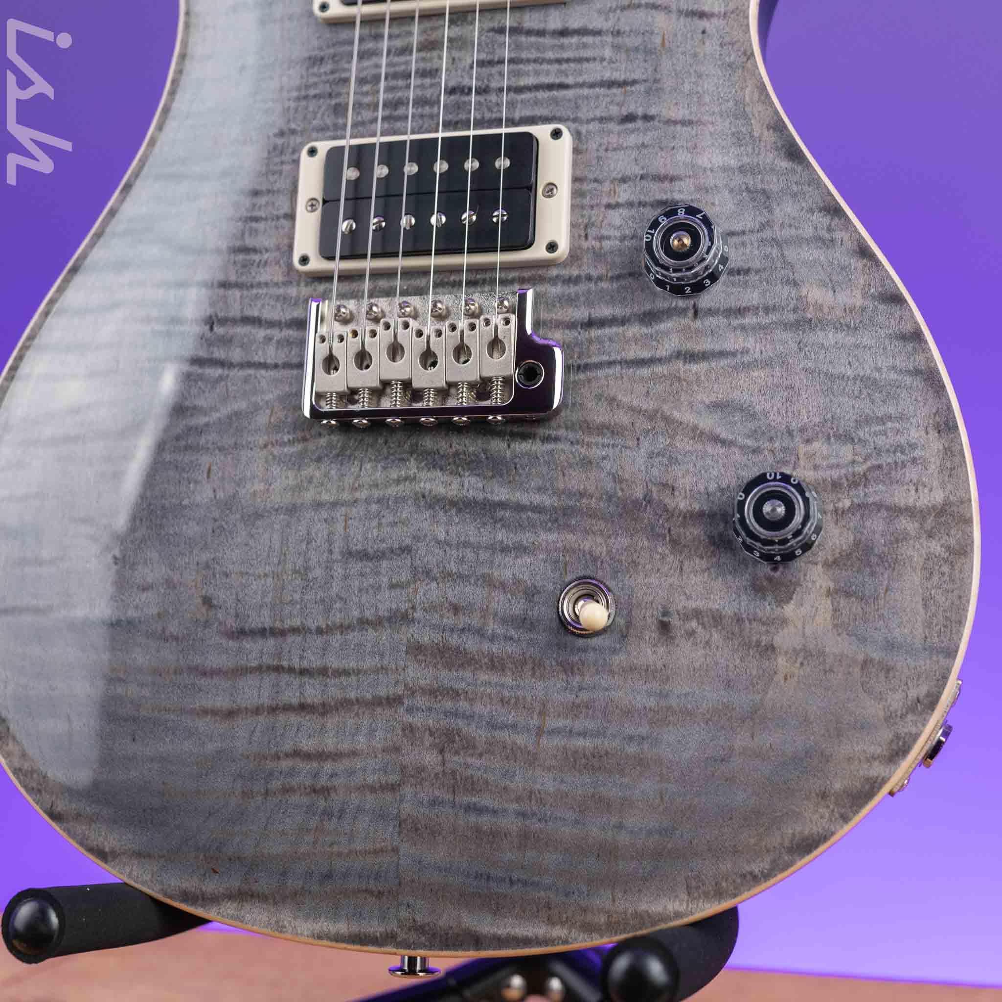 PRS CE 24 Electric Guitar Faded Gray Black Demo - Image 4