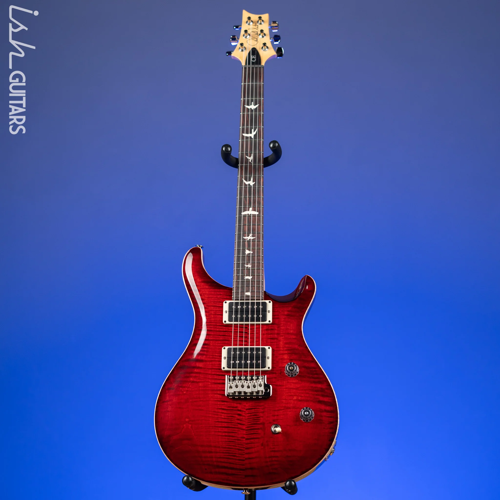 PRS CE 24 Electric Guitar Fire Red Burst - Image 2