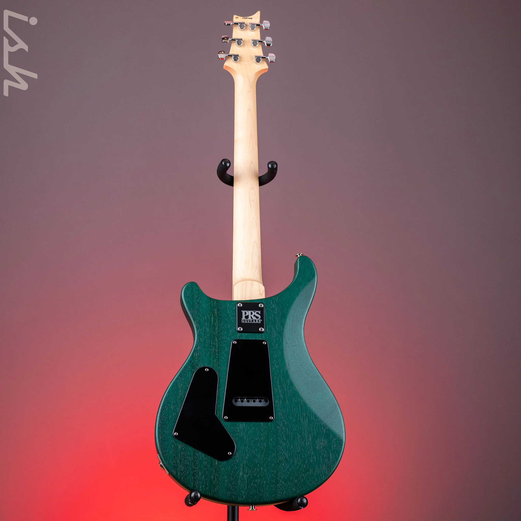 PRS CE 24 Electric Guitar Iris Blue Smoked Wrap Burst (Satin) Demo - Image 7