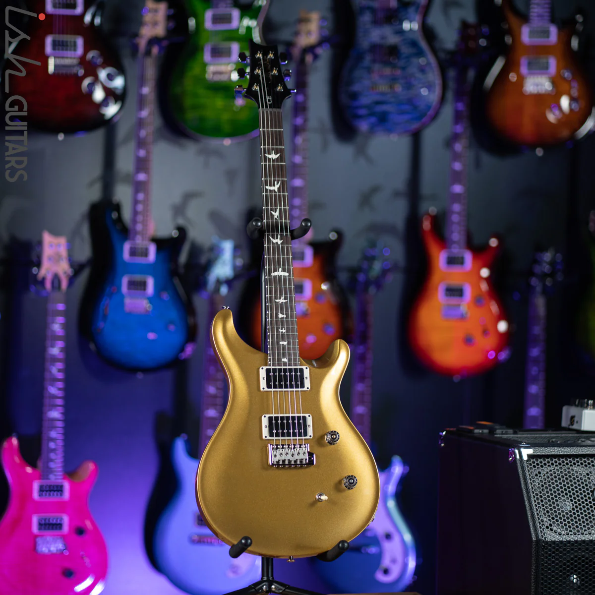 PRS CE 24 Electric Guitar Metallic Gold - Image 2