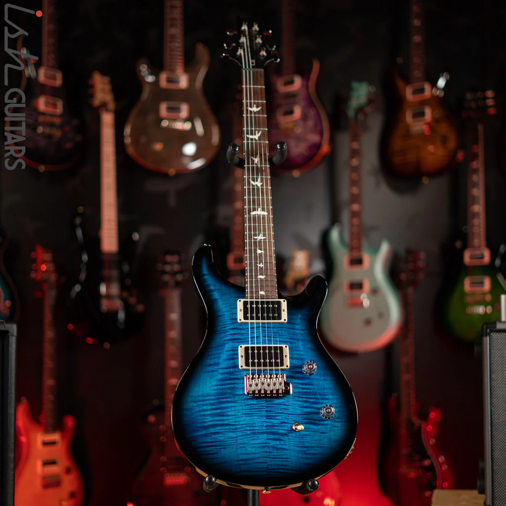 PRS CE 24 Electric Guitar Sapphire Smoke Wrap - Image 2