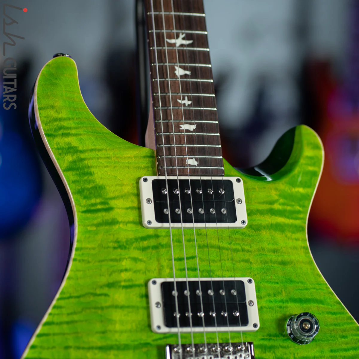 2021 PRS CE 24 Eriza Verde Electric Guitar - Image 5