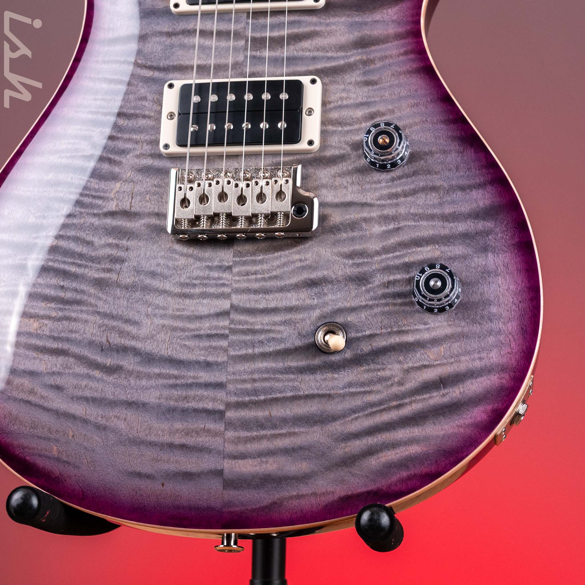 PRS CE 24 Faded Gray Black Purple Burst Custom Color - Image 5