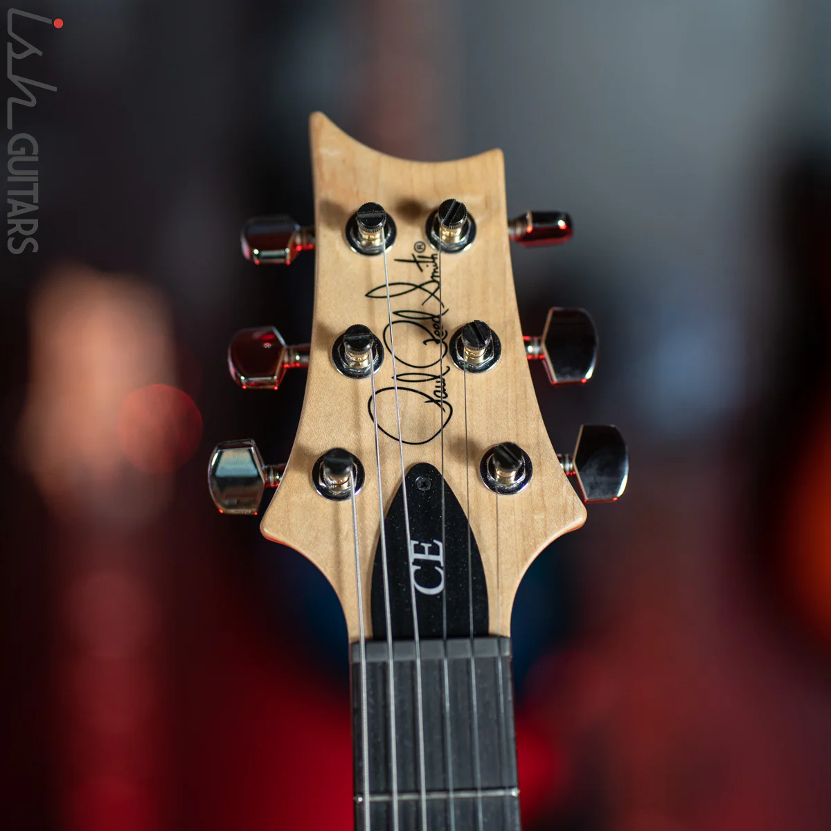 PRS CE 24 Faded Whale Blue Electric Guitar - Image 6