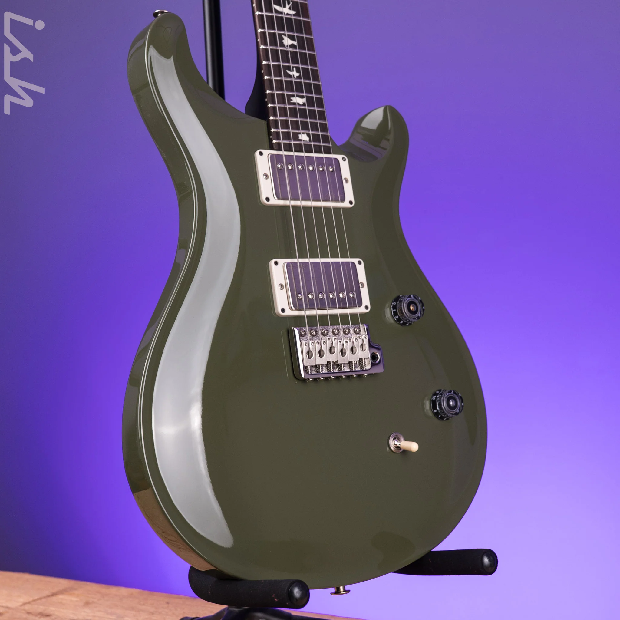 PRS CE 24 Macha Green Custom Color - Image 3