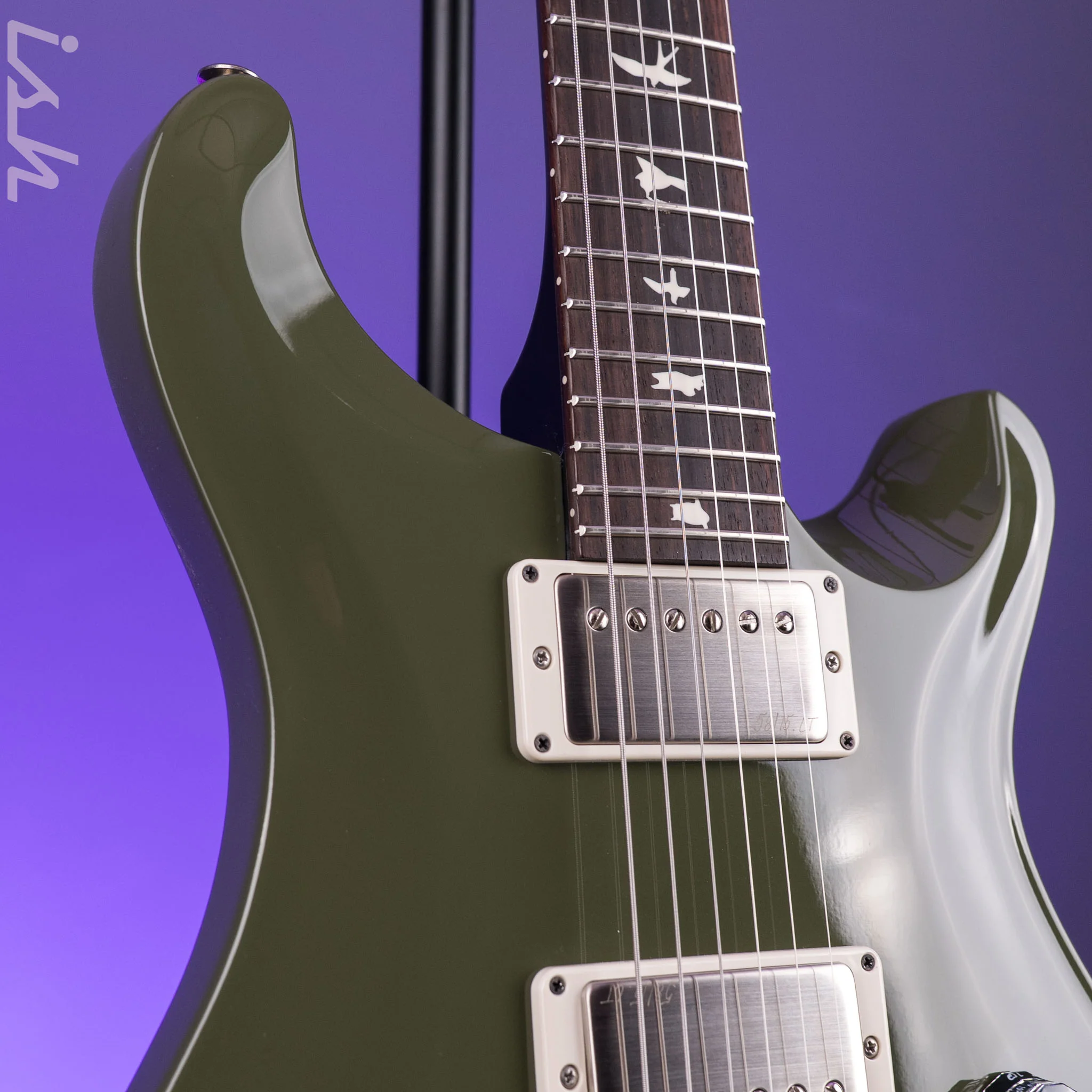 PRS CE 24 Macha Green Custom Color - Image 4