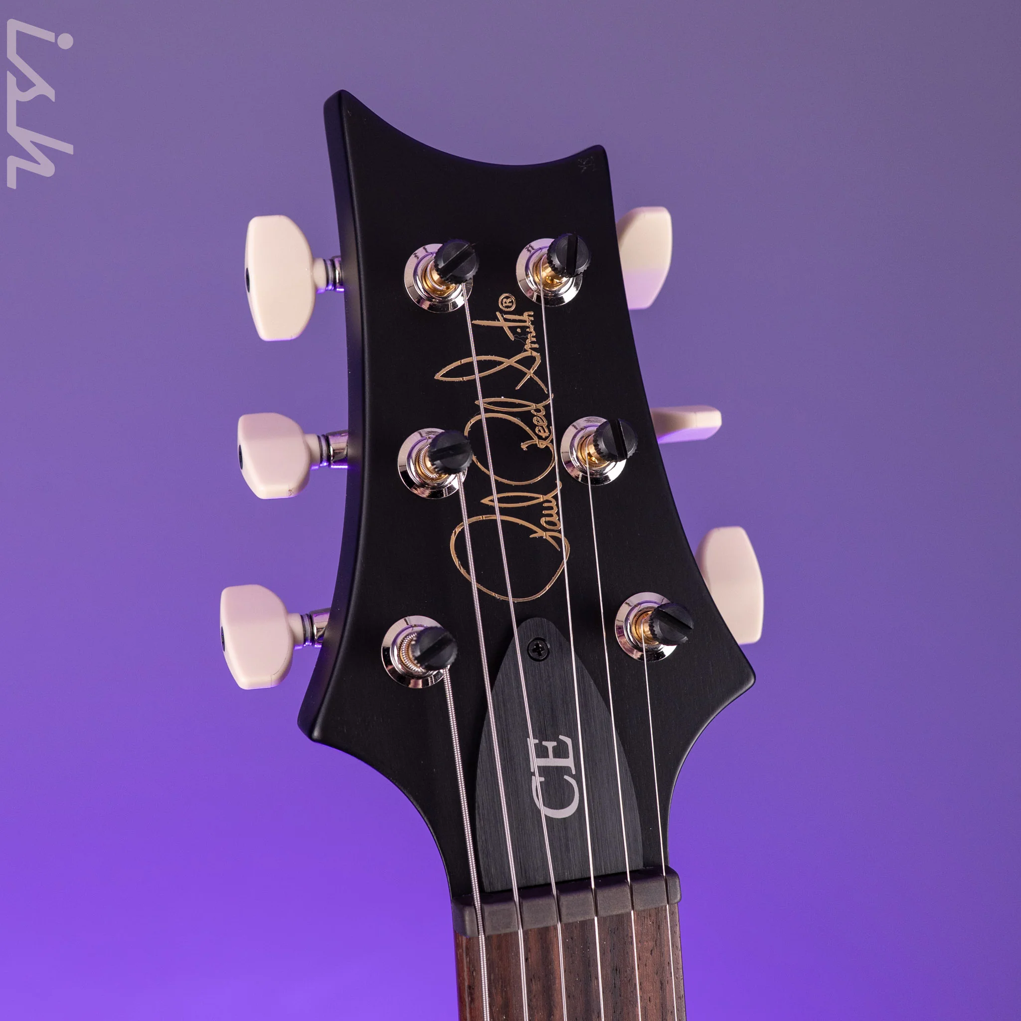 PRS CE 24 Natural Painted Black Satin Neck Demo - Image 6