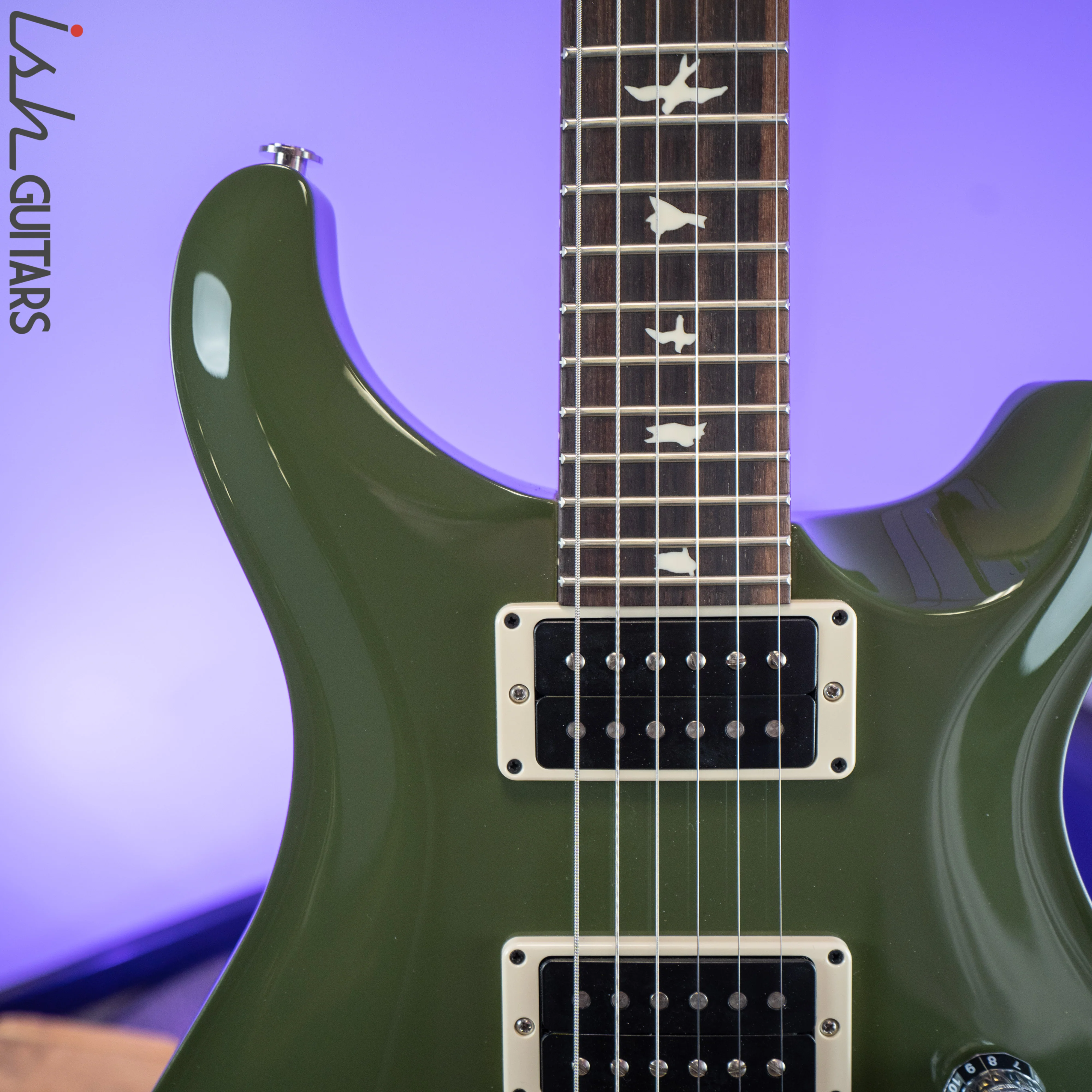 PRS CE 24 Opaque Olive Green - Image 3