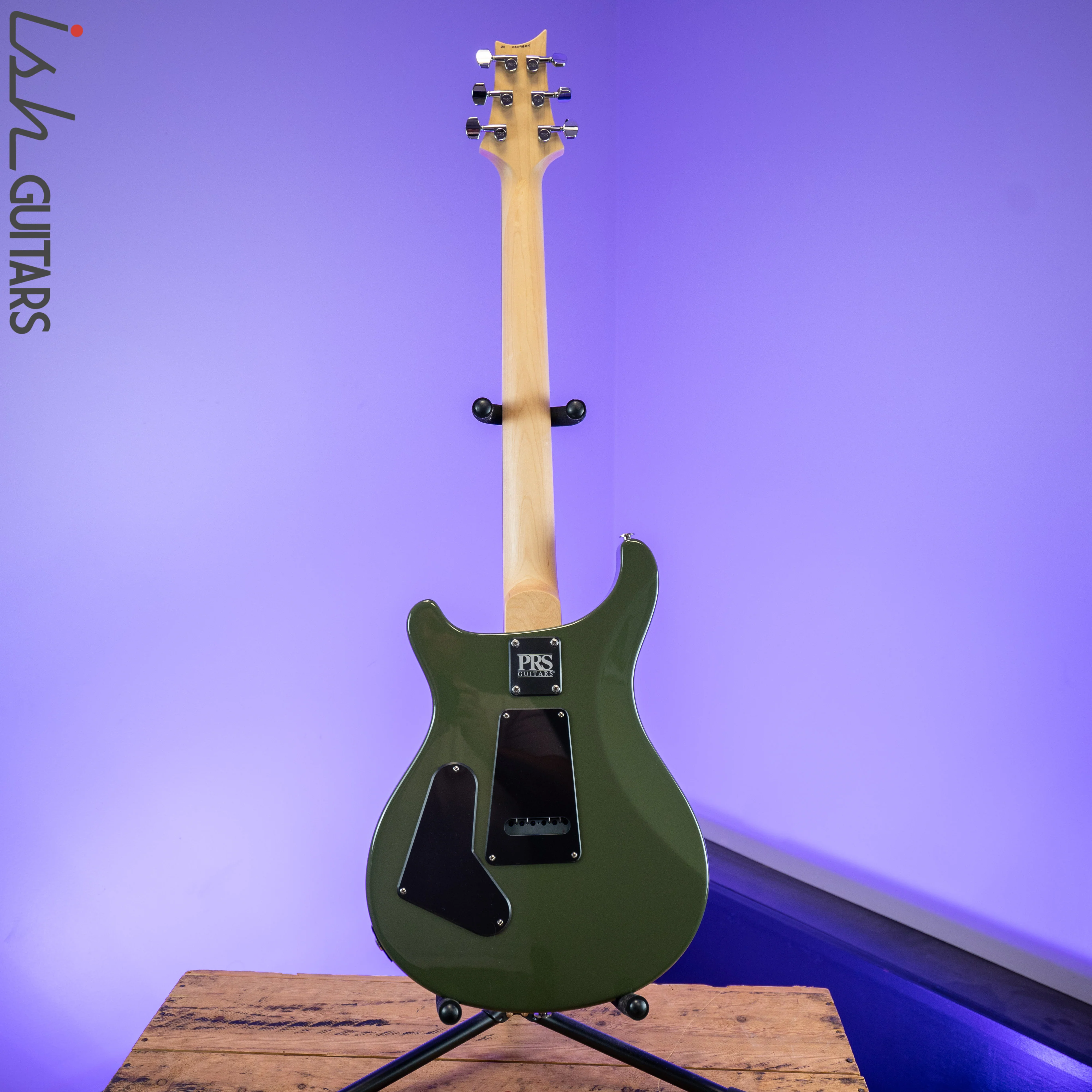 PRS CE 24 Opaque Olive Green - Image 8