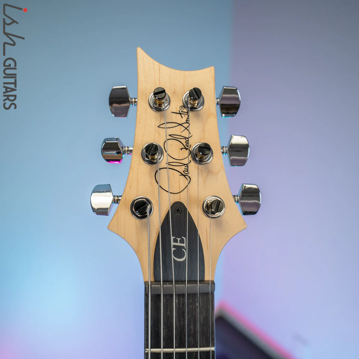 PRS CE 24 Satin Nitro 57/08 Ebony Fretboard Gold Top - Image 6
