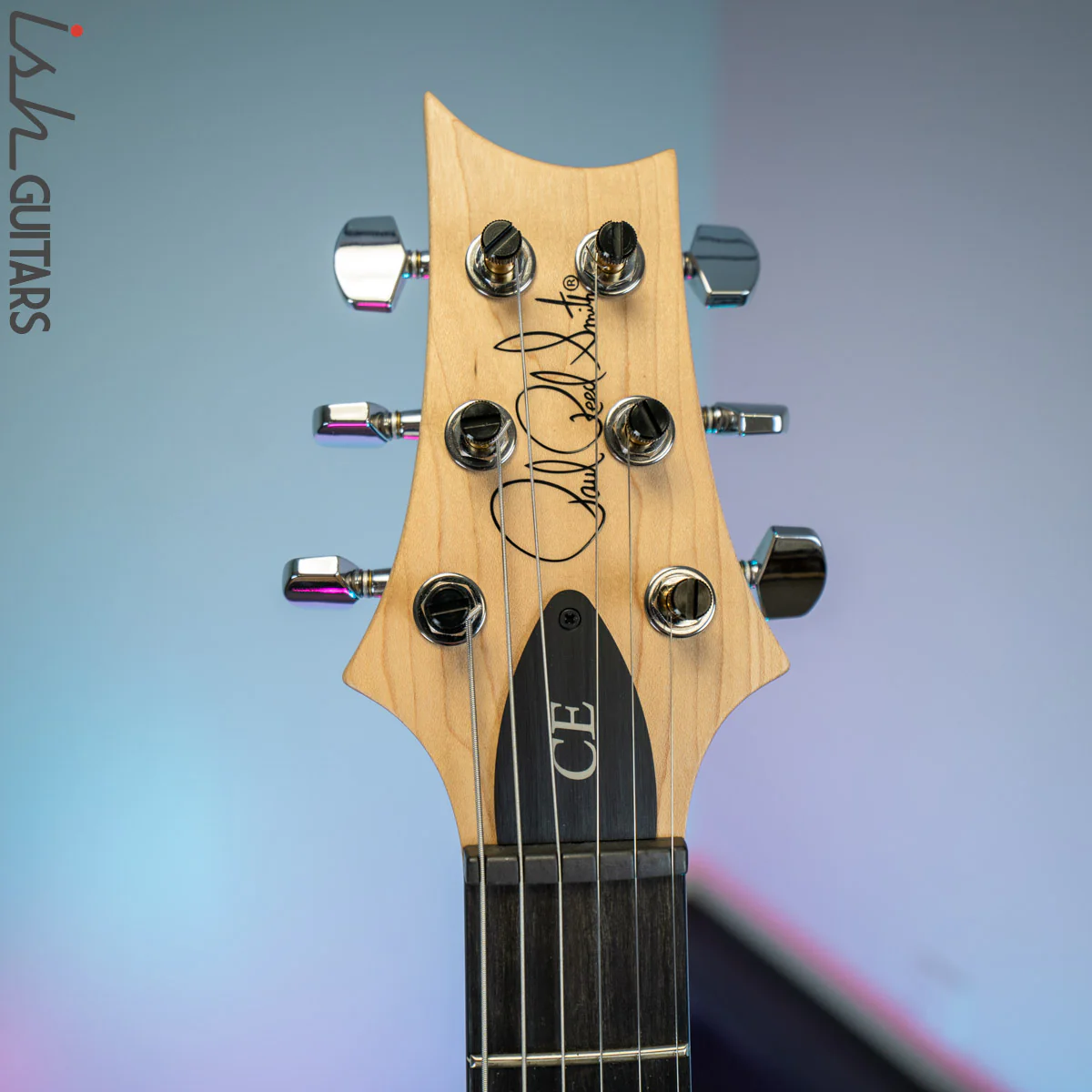 PRS CE 24 Satin Nitro 57/08 Ebony Fretboard Gold Top - Image 6