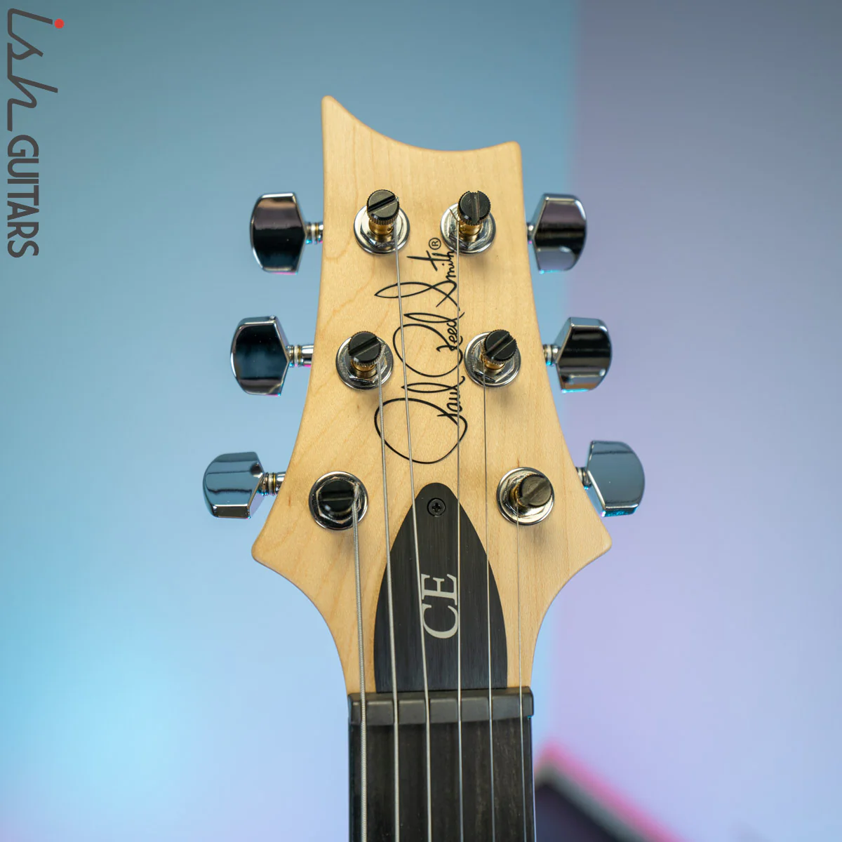 PRS CE 24 Satin Nitro 57/08 Ebony Fretboard Gold Top - Image 6