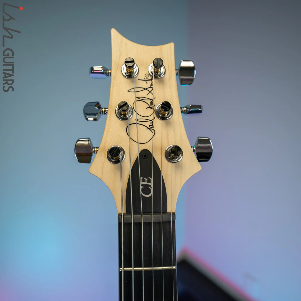 PRS CE 24 Satin Nitro 57/08 Ebony Fretboard Gold Top - Image 6