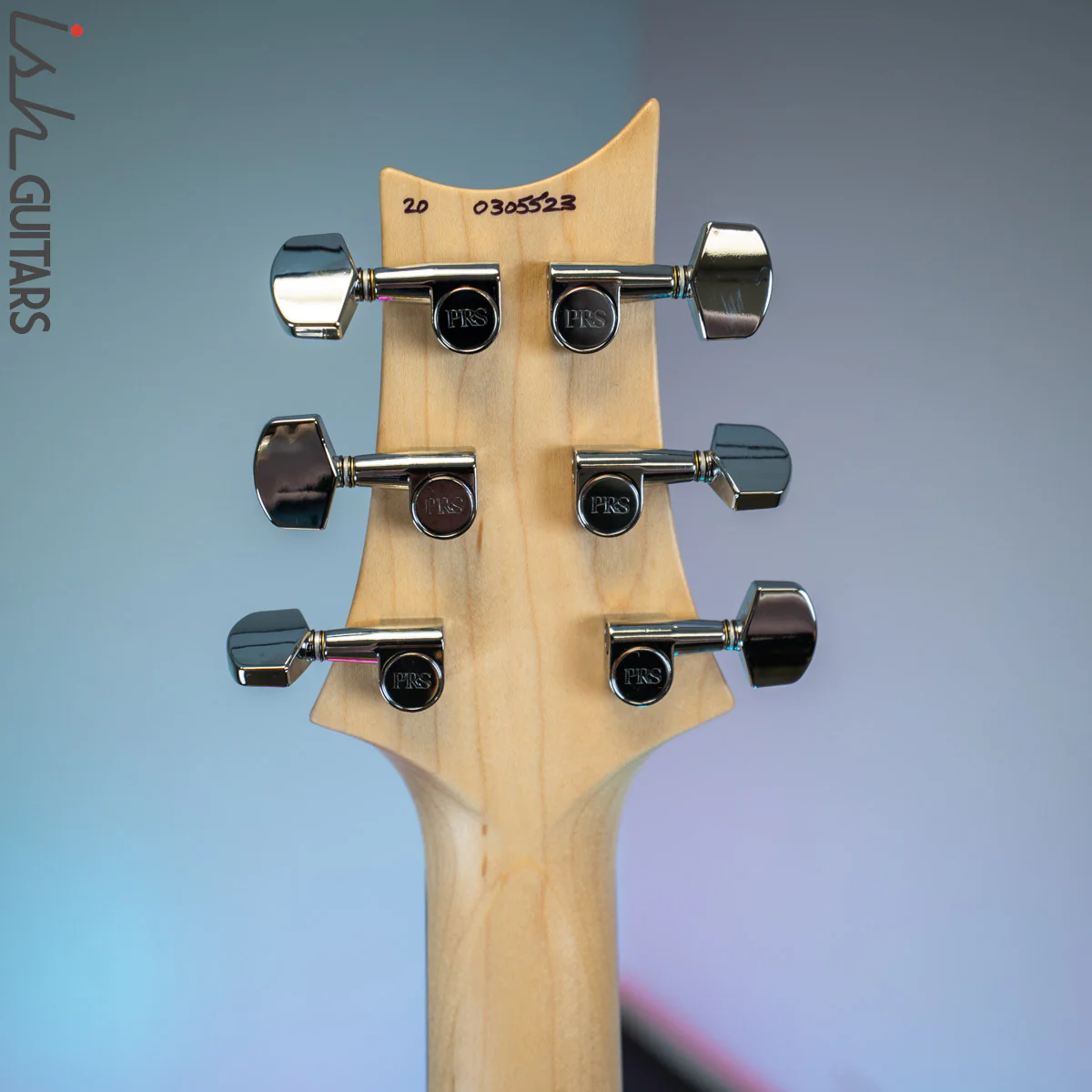 PRS CE 24 Satin Nitro 57/08 Ebony Fretboard Jet White - Image 11