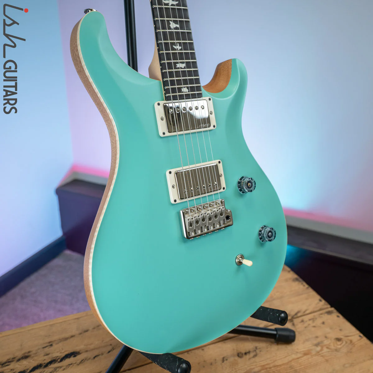 PRS CE 24 Satin Nitro 57/08 Ebony Fretboard Seafoam Green - Image 5