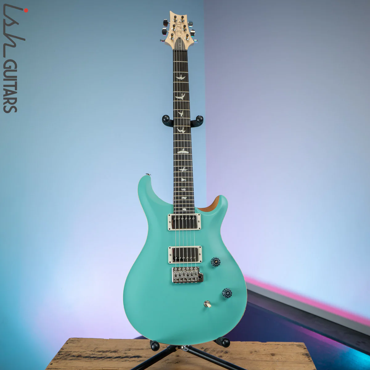 PRS CE 24 Satin Nitro 57/08 Ebony Fretboard Seafoam Green - Image 2
