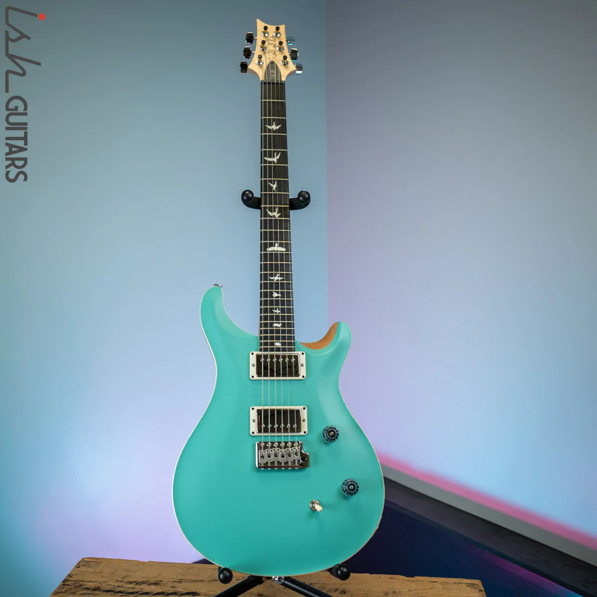 PRS CE 24 Satin Nitro 57/08 Ebony Fretboard Seafoam Green - Image 2