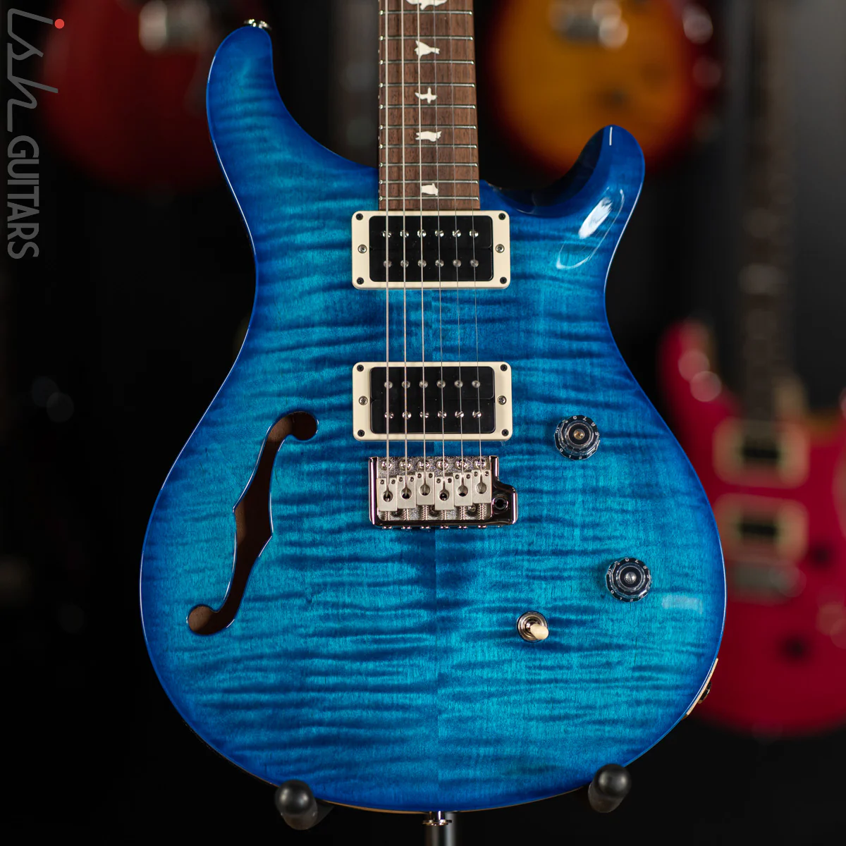 PRS CE 24 Semi-Hollow Blue Matteo Wrap