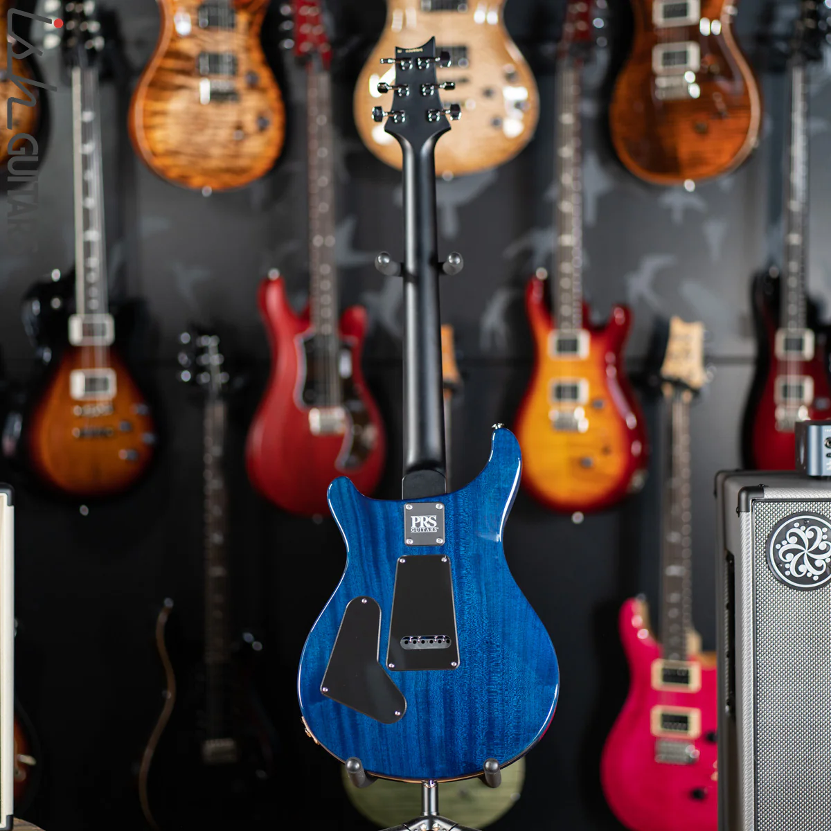 PRS CE 24 Semi-Hollow Blue Matteo Wrap - Image 7