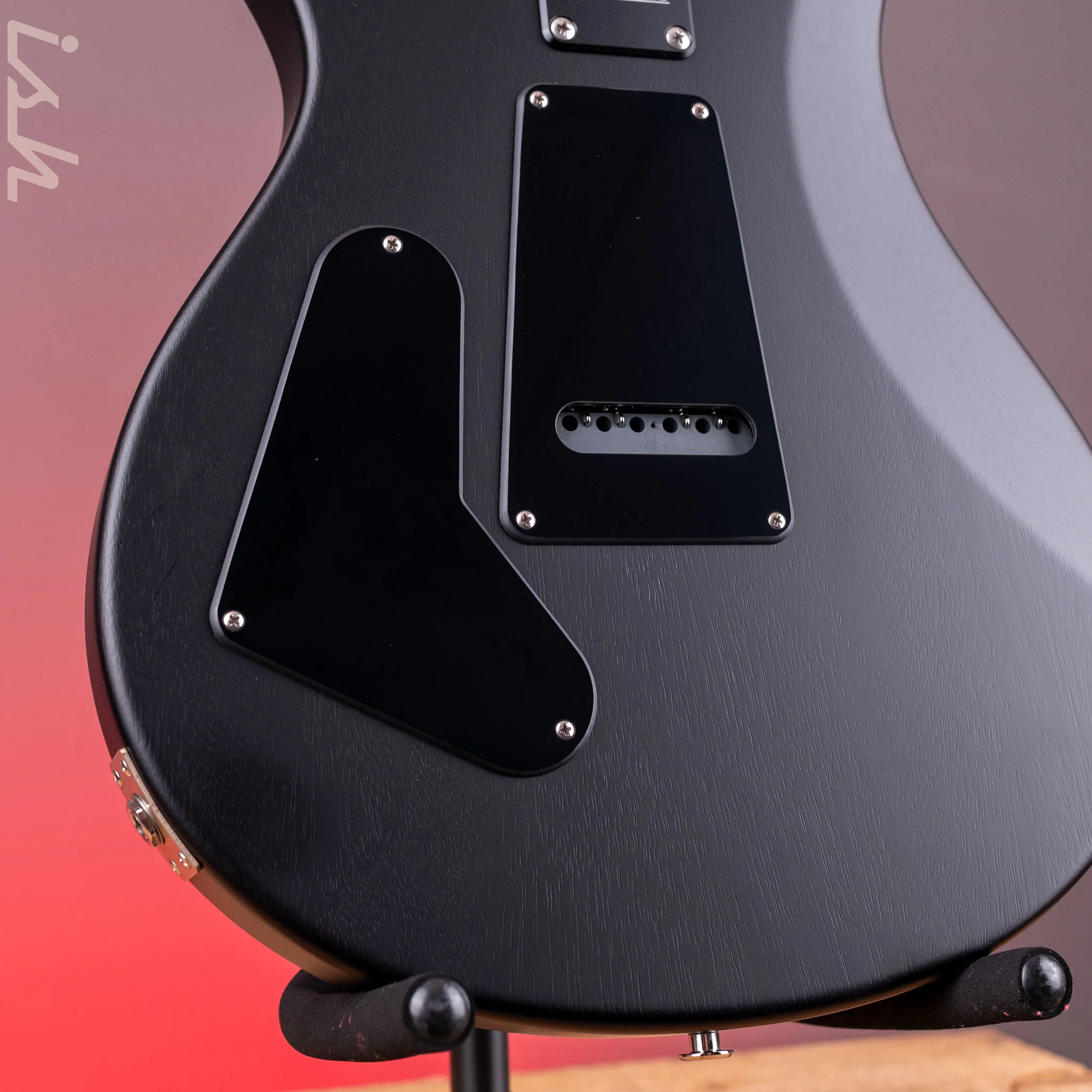 PRS CE 24 Semi-Hollow Faded Grey Black Wraparound Smokeburst Satin Finish Demo - Image 10