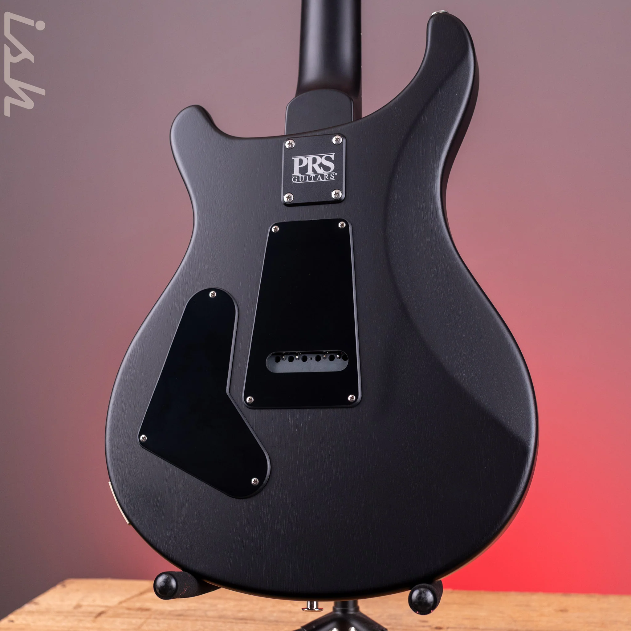 PRS CE 24 Semi-Hollow Faded Grey Black Wraparound Smokeburst Satin Finish Demo - Image 8