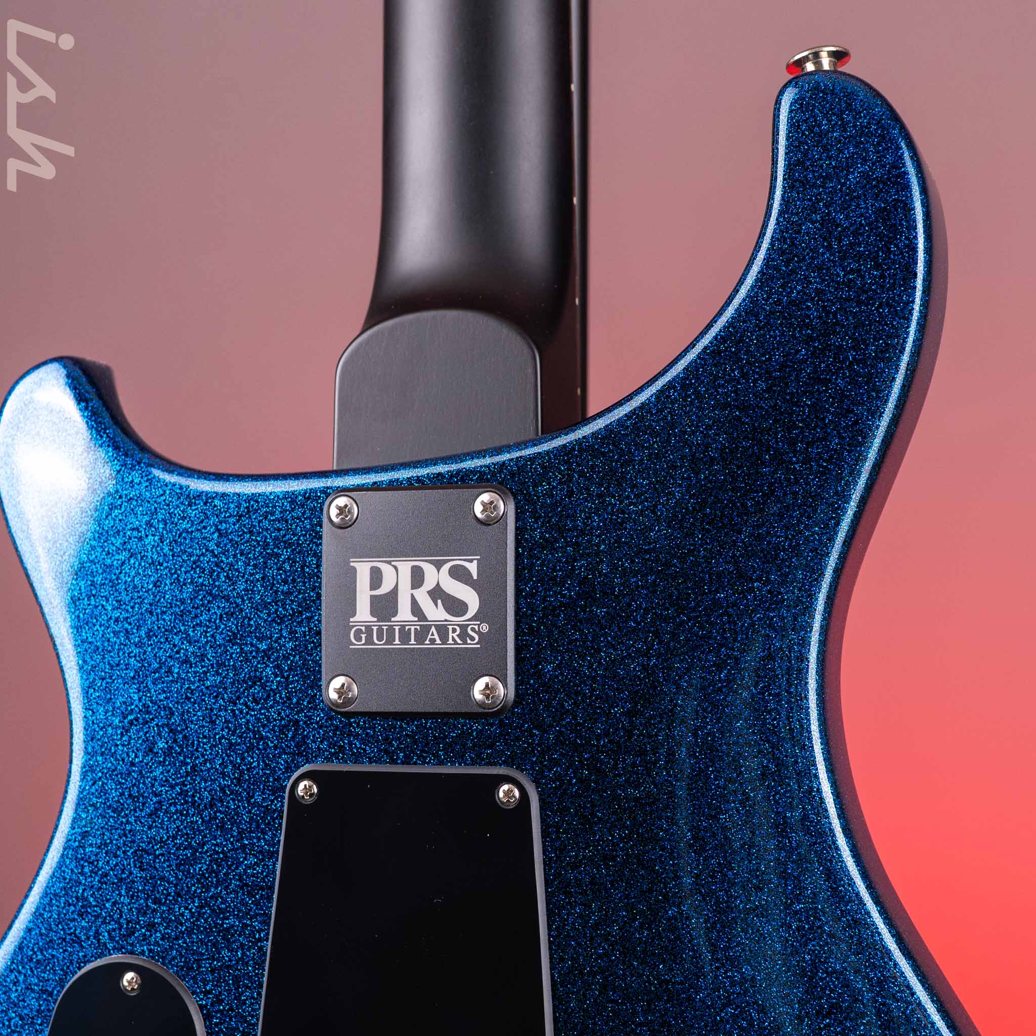 PRS CE 24 Special Blue Burst Holoflake Sprayer's Choice w/ Black Satin Neck - Image 10