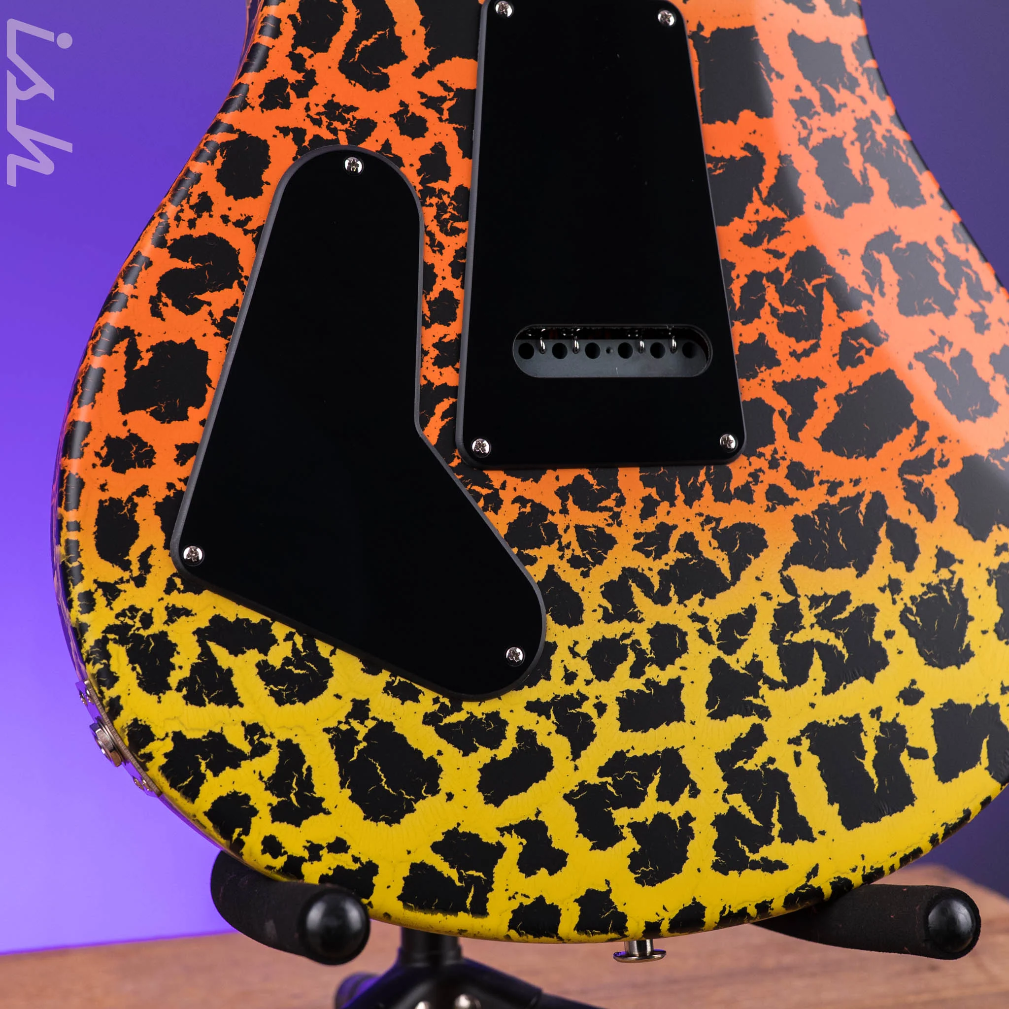 PRS CE 24 Special Candy Corn Crackle w/ Black Satin Neck - Image 10