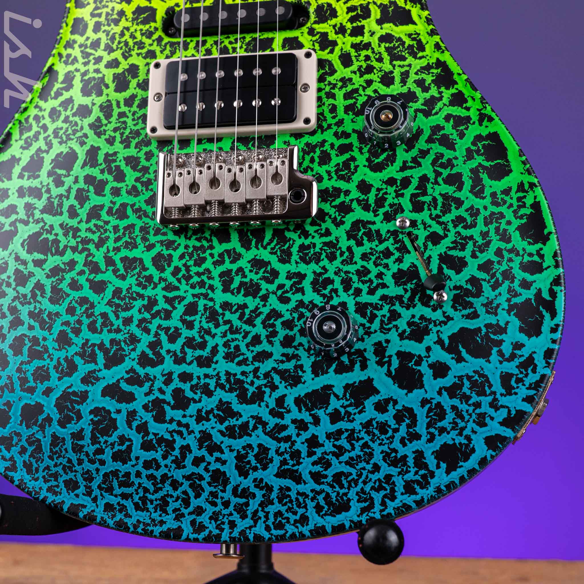 PRS CE 24 Special Custom Sprayer's Choice Crackle Finish - Image 5